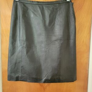 Gucci Leather Skirt - Size 44